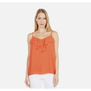 Lilly Pulitzer Karmen Cami Picante Coral Tank Top Size XL